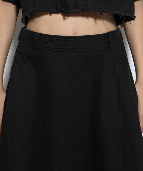 i(アイ)の「クラッシュスカート(スカート・レディース・ホワイト/ブラック・フリ-)」の7枚目の写真