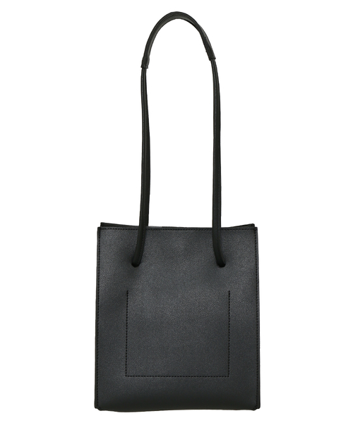 CLANE（クラネ）の「予約【WEB限定】TRAPEZOID HAND BAG（ハンドバッグ・レディース・ブラック・FREE）」の4枚目の写真