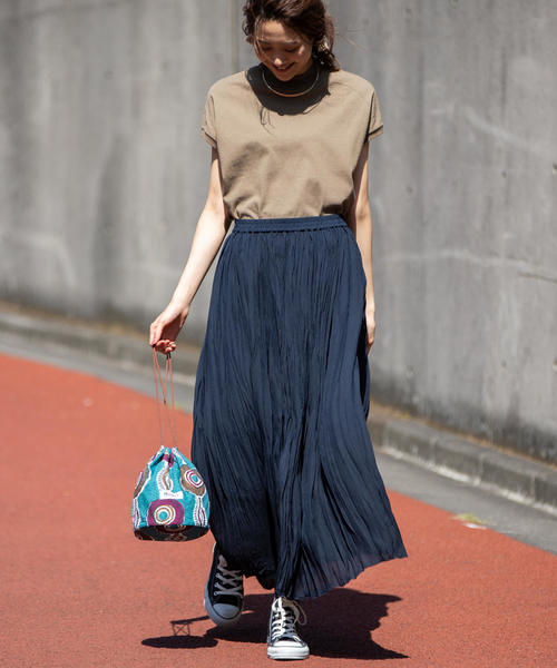 coen（コーエン）の「バティックプリントキンチャク（巾着）（ショルダーバッグ・レディース・レッド/ケリー・FREE）」の9枚目の写真