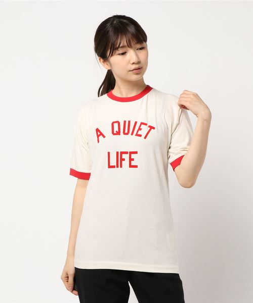 INSCRIRE（アンスクリア）の「【INSCRIRE】ロゴTシャツ（Tシャツ