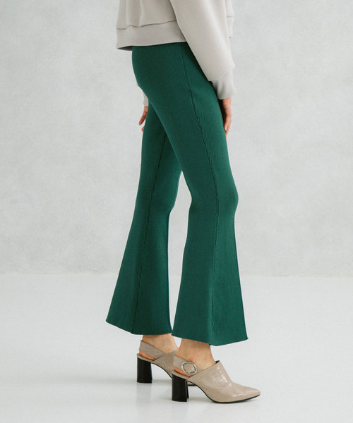 UNITED TOKYO（ユナイテッドトウキョウ）の「リブニットパンツ（その他パンツ・レディース・ブラック/ブラウン/グリーン・1/2）」の17枚目の写真