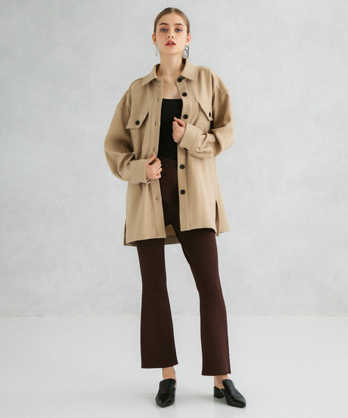 UNITED TOKYO（ユナイテッドトウキョウ）の「リブニットパンツ（その他パンツ・レディース・ブラック/ブラウン/グリーン・1/2）」の20枚目の写真