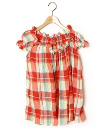 Vivienne Westwood red label�i���B���B�A�� �E�G�X�g�E�b�h���b�h���[�x���j�̌Ò��u�`�F�b�N�������u���E�X�i�V���c/�u���E�X�j�v