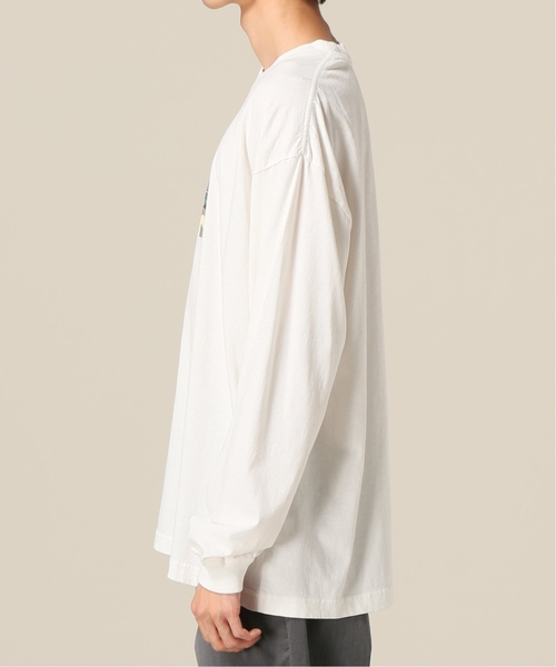 Dunno(ドノウ)の「Dunno / ダノウ nightses LS Tee(Tシャツ/カットソー・メンズ・ブラック/ホワイト・MEDIUM/LARGE/X-LARGE)」の3枚目の写真