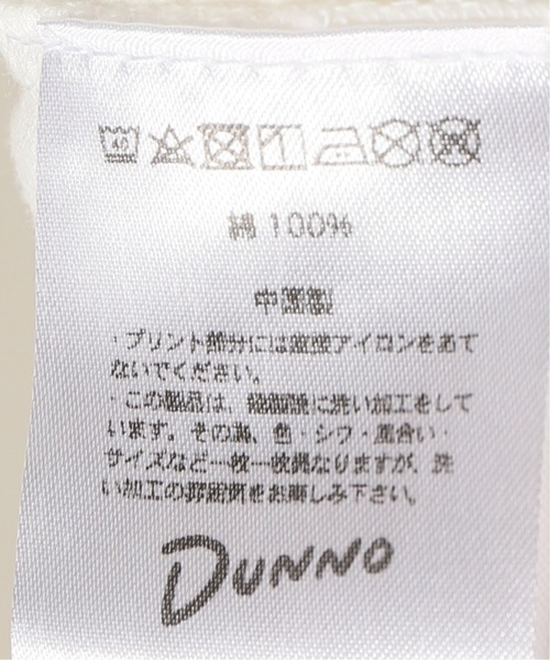 Dunno(ドノウ)の「Dunno / ダノウ nightses LS Tee(Tシャツ/カットソー・メンズ・ブラック/ホワイト・MEDIUM/LARGE/X-LARGE)」の13枚目の写真