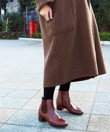 cava cava | 〈cava cava（サヴァサヴァ）〉サイドゴアブーツ(ブーツ)