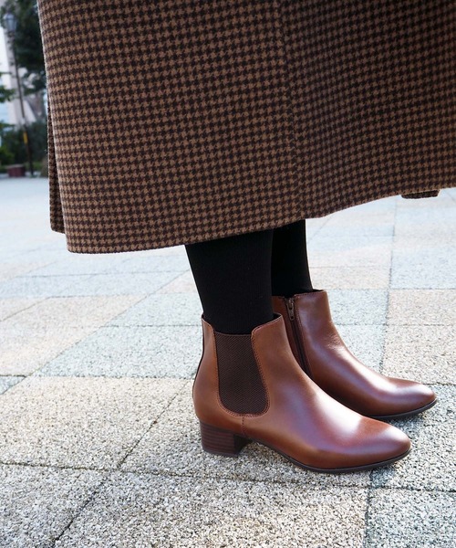 cava cava(サヴァサヴァ)の「〈cava cava(サヴァサヴァ)〉サイドゴアブーツ(ブーツ・レディース・ブラック/ブラウン/グレー・22.5cm/23.0cm/23.5cm/24.0cm/24.5cm)」の13枚目の写真