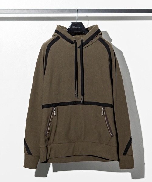 CDM BY CARPEDIEM（シーディーエムバイカルペディエム）の「CDM BY CARPEDIEM(シーディーエム バイ カルペディエム)ジョイントプルパーカー（パーカー・メンズ・ブラウン/カーキ/ブラック・S/M/L）」の14枚目の写真