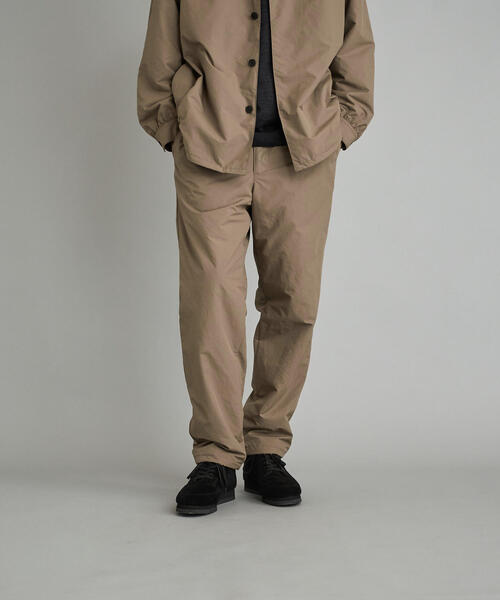 Steven Alan(スティーブンアラン)の「<Steven Alan> PE RIP PUFF SUPER BAGGY TAPERED EASY PANTS/パンツ(その他パンツ・メンズ・ブラック/モカ・L/XL/M/S)」の2枚目の写真