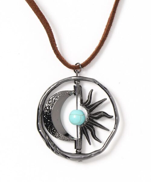 チャイハネ（チャイハネ）の「【チャイハネ】コスミックMEN'Sネックレス（ネックレス・メンズ・ブラック/パープル/ブラウン/ターコイズブルー/ブルー/ダークブルー・FREE）」の4枚目の写真