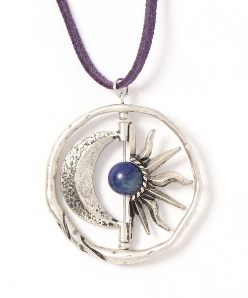 チャイハネ（チャイハネ）の「【チャイハネ】コスミックMEN'Sネックレス（ネックレス・メンズ・ブラック/パープル/ブラウン/ターコイズブルー/ブルー/ダークブルー・FREE）」の5枚目の写真