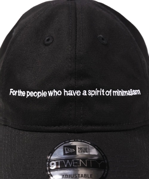 ATTACHMENT（アタッチメント）の「× NEW ERA  9Twenty Cap（キャップ・メンズ・ブラック・ONESIZE）」の4枚目の写真