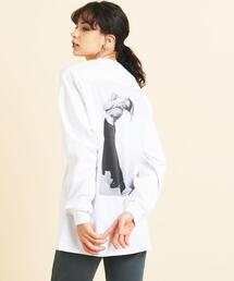 BEAUTY&YOUTH UNITED ARROWS | 【別注】＜idilliaco＞∴Bjork フォトプリントロングスリーブTシャツ(Tシャツ/カットソー)