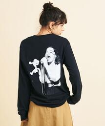 BEAUTY&YOUTH UNITED ARROWS | 【別注】＜idilliaco＞∴Bjork フォトプリントロングスリーブTシャツ(Tシャツ/カットソー)