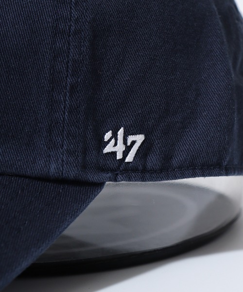 '47(フォーティーセブン)の「MLB公認 ’47BRAND CLEAN UP CAP NY LA New York Yankees クリーンナップベースボールキャップ(キャップ・メンズ・ホワイト/ライトブルー/パープル/ネイビー/ホワイト系その他/ブラック・FREE)」の13枚目の写真
