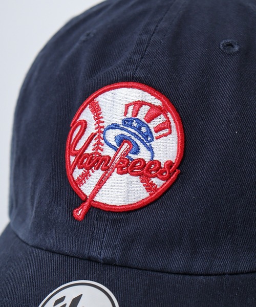 MLB公認 '47BRAND CLEAN UP CAP NY LA New York Yankees