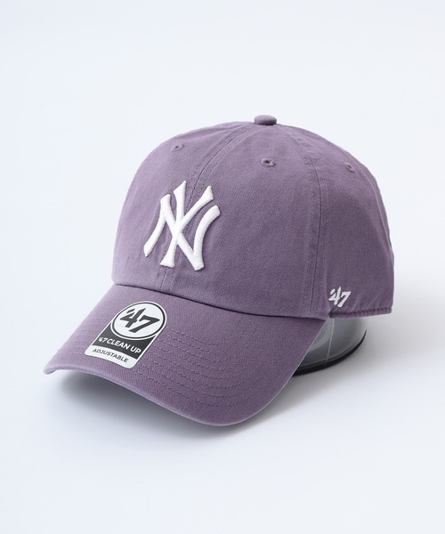 MLB公認 '47BRAND CLEAN UP CAP NY LA New York Yankees