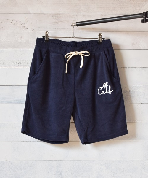 NO WAY(ノーウェイ)の「/パイル ショートパンツ/(その他パンツ・メンズ・ブラック/ネイビー・MEDIUM/LARGE)」の2枚目の写真