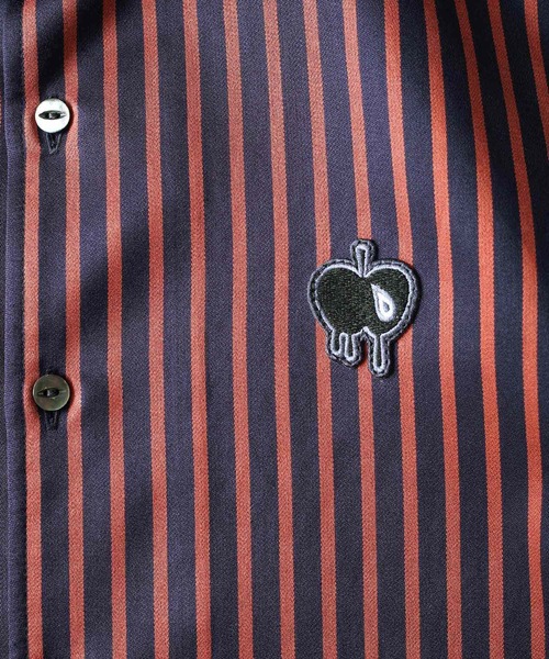 SHAREEF（シャリーフ）の「BLOCK STRIPE L/S SHIRTS（シャツ/ブラウス・メンズ・ライトブルー/オレンジ/ブラック・1/3/2）」の17枚目の写真