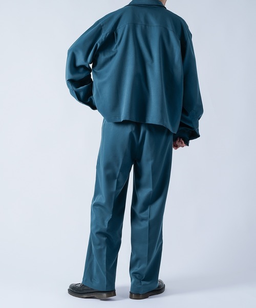 kutir（クティール）の「ワイドシャツ（セットアップ着用可能）（シャツ/ブラウス・メンズ・ダークブラウン/ベージュ/ダークブルー・MEDIUM/LARGE）」の17枚目の写真