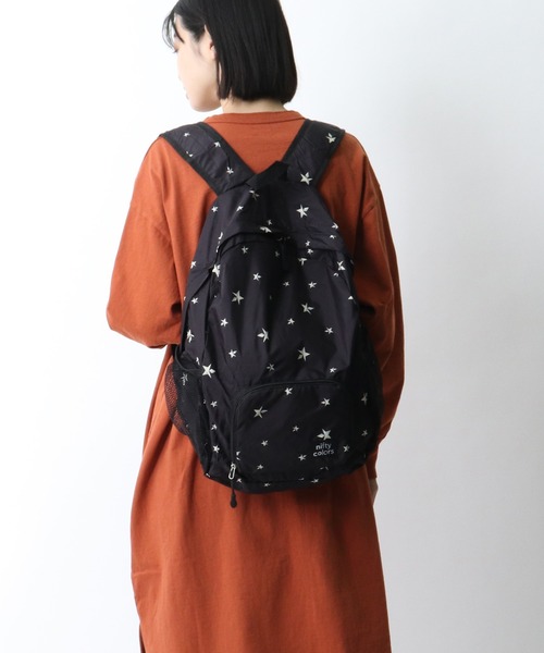 Nifty Colors ニフティカラーズ レインポケッタブルバッグパック レインバッグ Rain Pocketable Backpack Nic バックパック リュック Nifty Colors ニフティーカラーズ のファッション通販 Zozotown