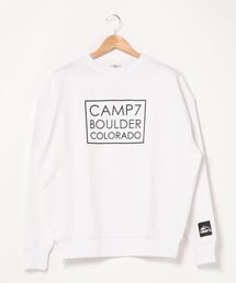 CAMP7 | 【CAMP7】スクエアロゴプリントスウェット(スウェット)
