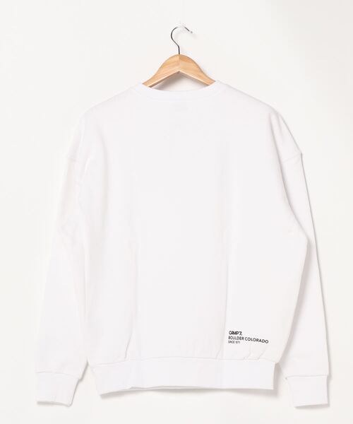 CAMP7（キャンプセブン）の「【CAMP7】スクエアロゴプリントスウェット（スウェット・レディース・ホワイト/ブラック/パープル・M/L）」の6枚目の写真