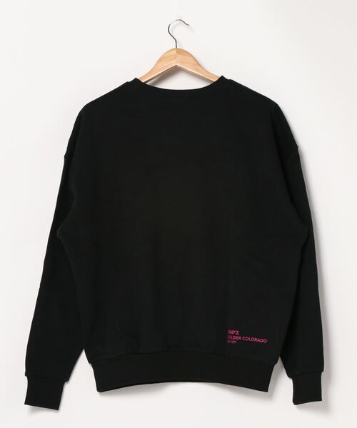 CAMP7（キャンプセブン）の「【CAMP7】スクエアロゴプリントスウェット（スウェット・レディース・ホワイト/ブラック/パープル・M/L）」の4枚目の写真