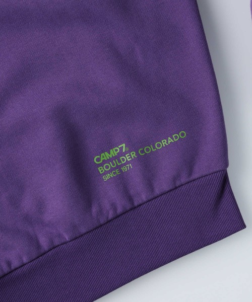 CAMP7（キャンプセブン）の「【CAMP7】スクエアロゴプリントスウェット（スウェット・レディース・ホワイト/ブラック/パープル・M/L）」の20枚目の写真