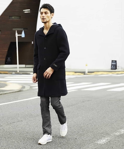 MICHEL KLEIN HOMME   （ミッシェルクランオム）の「コート（AIRウール）（その他アウター・メンズ・ブラウン/ネイビー/グレー・46/48/51）」の6枚目の写真