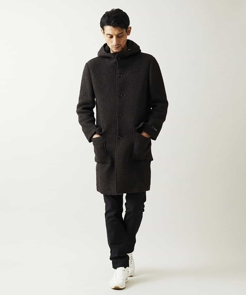 MICHEL KLEIN HOMME   （ミッシェルクランオム）の「コート（AIRウール）（その他アウター・メンズ・ブラウン/ネイビー/グレー・46/48/51）」の7枚目の写真