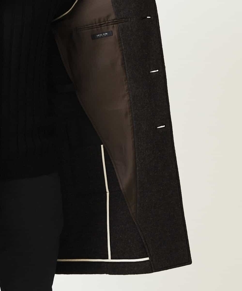 MICHEL KLEIN HOMME   （ミッシェルクランオム）の「コート（AIRウール）（その他アウター・メンズ・ブラウン/ネイビー/グレー・46/48/51）」の15枚目の写真