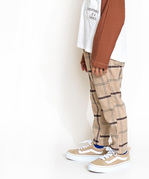 DILASH（ディラッシュ）の「チェック柄コックパンツ（その他パンツ・キッズ・ベージュ/ネイビー・100/110/140/120/90/130/80）」の9枚目の写真