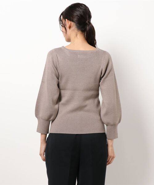 flower（フラワー）の「シンプルレディニット（ニット/セーター・レディース・アイボリー/ベージュ/ピンク・FREE）」の5枚目の写真