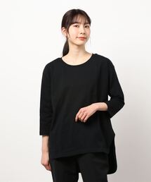 サイドスリット ベーシックプルオーバー