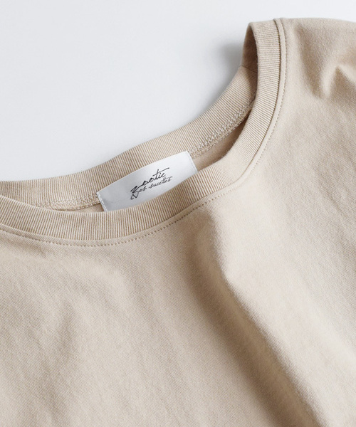 zootie（ズーティー）の「サイドスリット ベーシックプルオーバー（Tシャツ/カットソー・レディース・ホワイト/ベージュ/ブラック・フリー）」の16枚目の写真