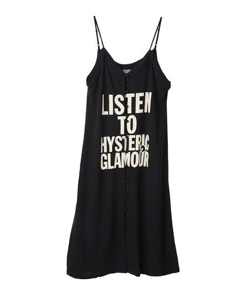 HYSTERIC GLAMOUR（ヒステリックグラマー）の「LISTEN TO HG ワンピース（ワンピース・レディース・ホワイト/ブラック/ブルー・FREE）」の3枚目の写真