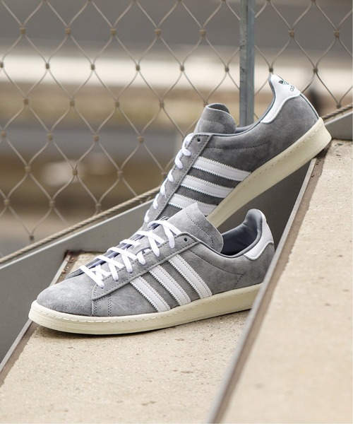 adidas(アディダス)の「【adidas / アディダス】 CAMPUS /キャンパス 80s FX5438(スニーカー・メンズ・ブラック/ライトグレー/ネイビー・25cm/26cm/27cm/28cm)」の2枚目の写真