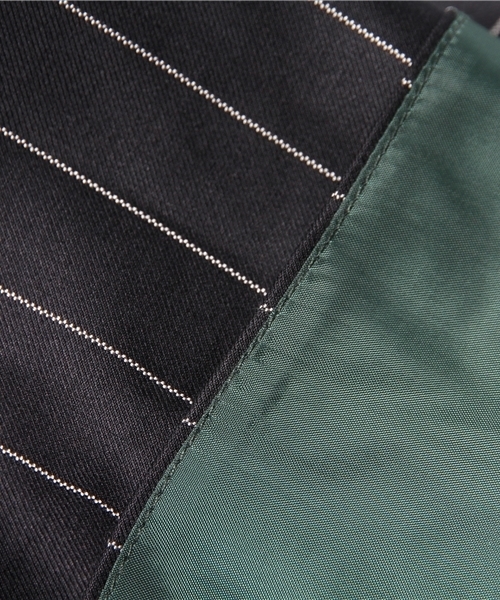 Chico（チコ）の「ストライプミモレSKT（スカート・レディース・ネイビー/グレー・FREE）」の6枚目の写真