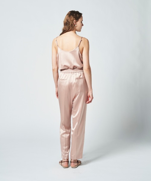 N.O.R.C(ノーク)の「サテンキャミソール(キャミソール・レディース・ブラック/ライトグリーン/ブルーグレー/スモークピンク/グレイッシュベージュ・S/M)」の14枚目の写真