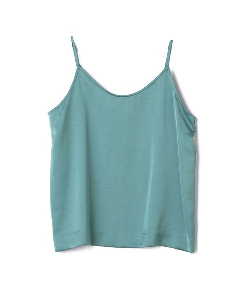 N.O.R.C(ノーク)の「サテンキャミソール(キャミソール・レディース・ブラック/ライトグリーン/ブルーグレー/スモークピンク/グレイッシュベージュ・S/M)」の15枚目の写真