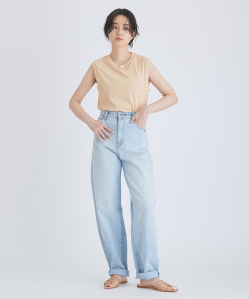 セール】【Hanes for BIOTOP】Sleeveless T-Shirts/color（T
