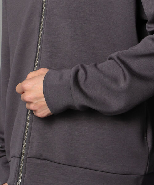 GLOSTER（グロスター）の「ダンボール zipカーディガン（カーディガン/ボレロ・メンズ・チャコールグレー/ライトグレー/ベージュ・L/S/M）」の13枚目の写真