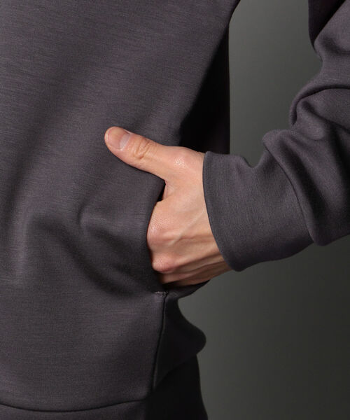 GLOSTER（グロスター）の「ダンボール zipカーディガン（カーディガン/ボレロ・メンズ・チャコールグレー/ライトグレー/ベージュ・L/S/M）」の17枚目の写真