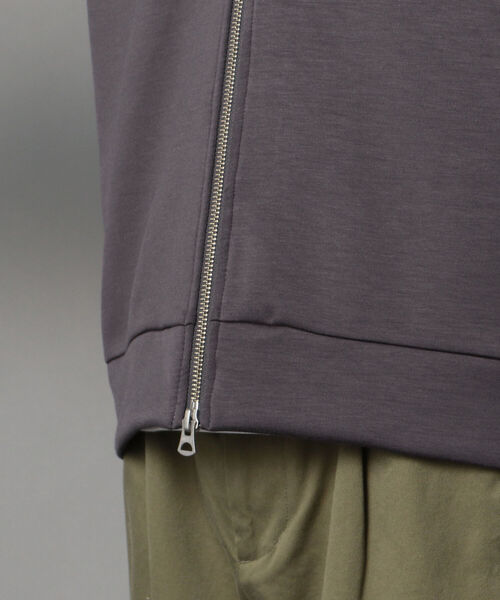 GLOSTER（グロスター）の「ダンボール zipカーディガン（カーディガン/ボレロ・メンズ・チャコールグレー/ライトグレー/ベージュ・L/S/M）」の10枚目の写真