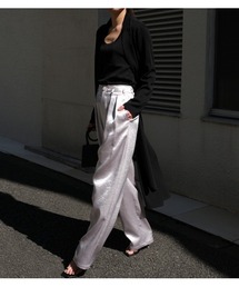 【新品】LE CIEL BLUE Slouchy Utility Pants LE CIEL BLEU（ルシェルブルー）の「Metalic Slouchy Pants