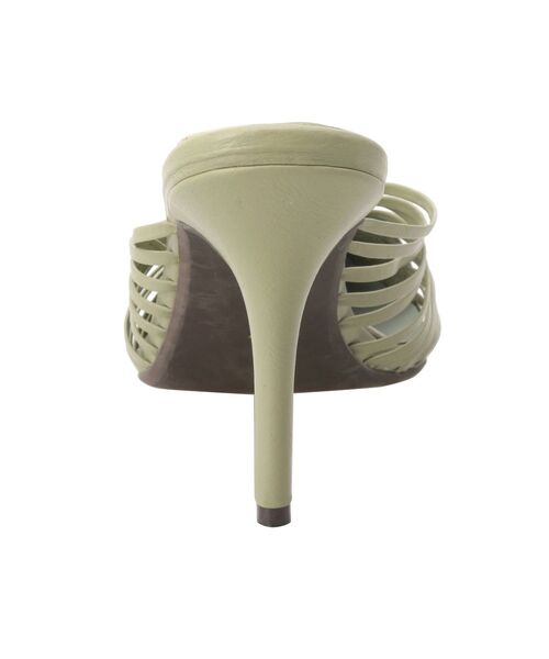 GYDA(ジェイダ)の「メッシュデザインポインテッドミュール(パンプス・レディース・アイボリー/ミント・SMALL/MEDIUM/LARGE)」の6枚目の写真