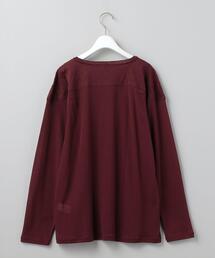 6（ロク）の「＜6(ROKU)＞COTTON NYLON × QUILTED FOOT BALL T