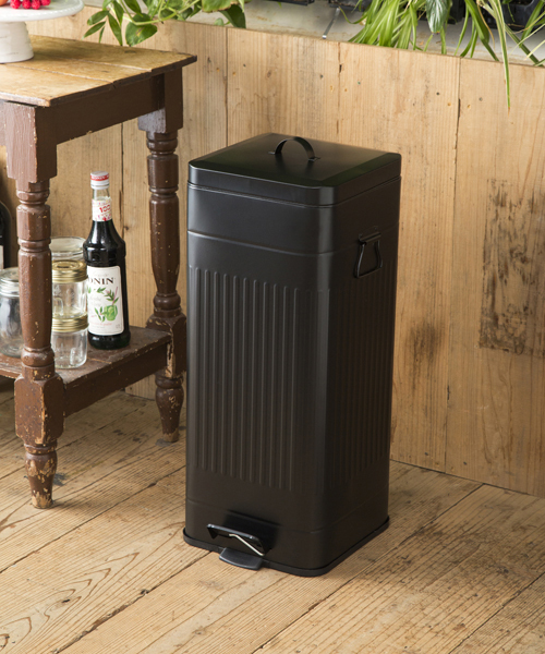 GalvaスクエアダストBOX30リットル（ダストボックス）｜I.D.E.A international（イデアインターナショナル） 6,380円