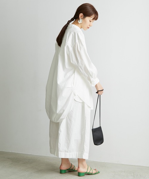 note et silence （ノートエシロンス）の「.バレンシア　BAG　XS（ショルダーバッグ・レディース・ブラック/ライトブルー/ライトグレー・FREE）」の6枚目の写真